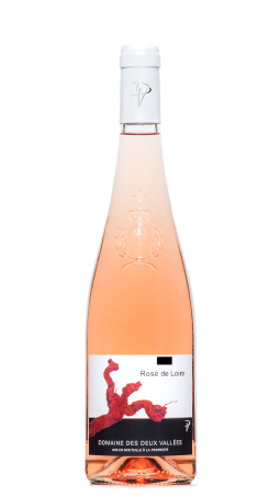 bouteille Rosé de Loire - Domaine des Deux Vallées